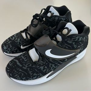 Men's Size 9 Nike KD 14 TB Promo Black White Basketball Shoes New DM5040-001